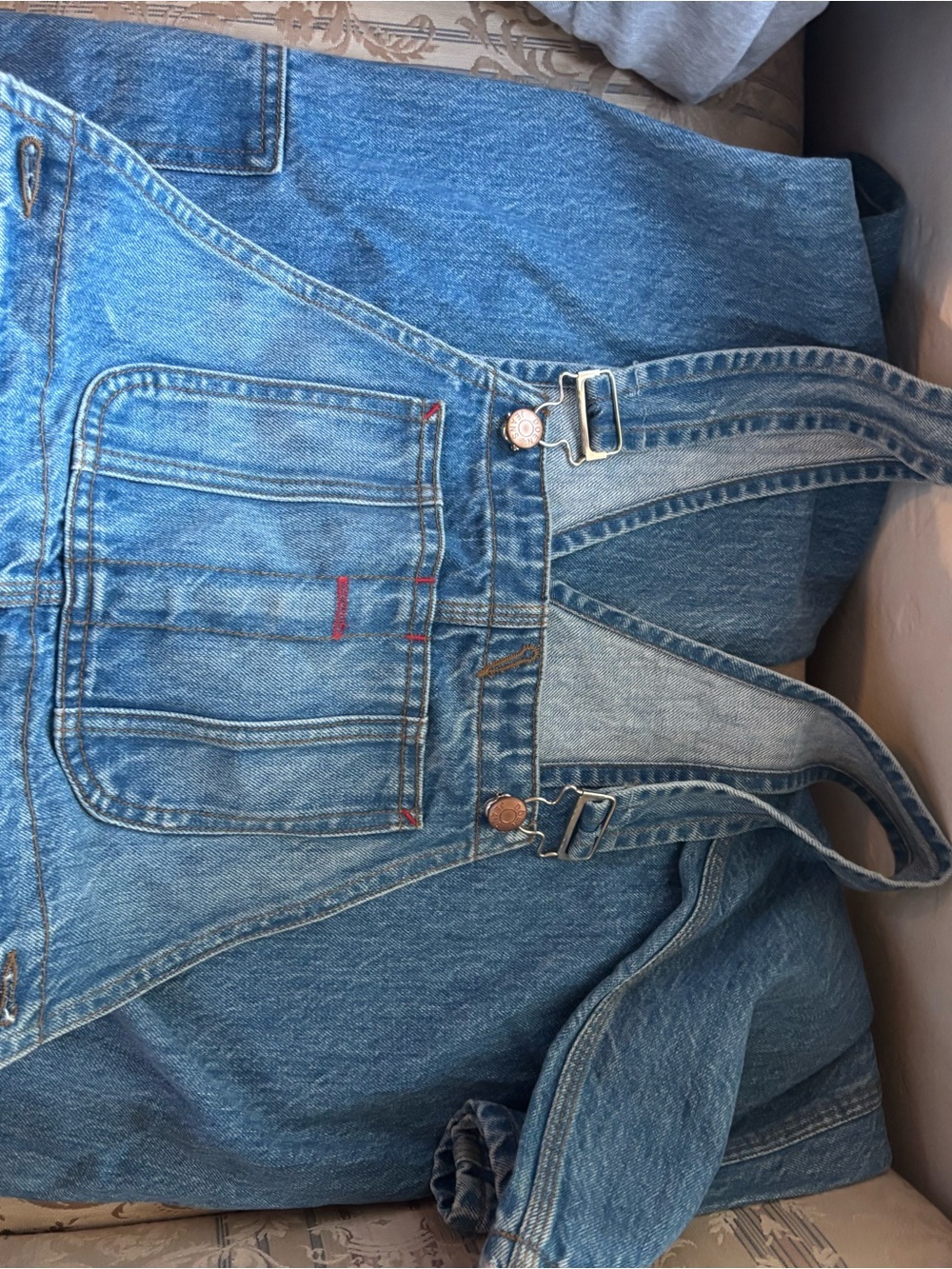 DOEN Classic Blue Denim Overalls - unisex